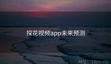 探花视频app未来预测
