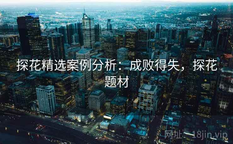 探花精选案例分析:成败得失,探花题材 探花精选案例分析:成败得失,探花题材